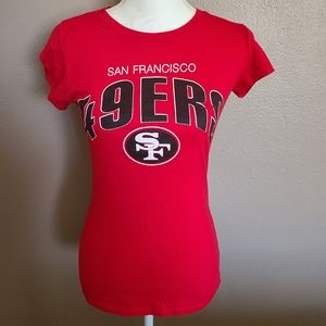 San Francisco 49ers Red Stretch T-Shirt